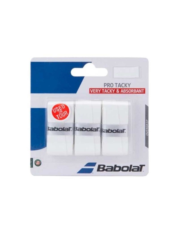 Surgrips Protacky Blanc Blister |BABOLAT |Surgrips