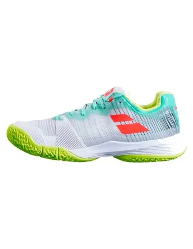 Babolat Jet Ritma Gris Blanco Mujer 31S21753 3023 |BABOLAT |Zapatillas pádel BABOLAT