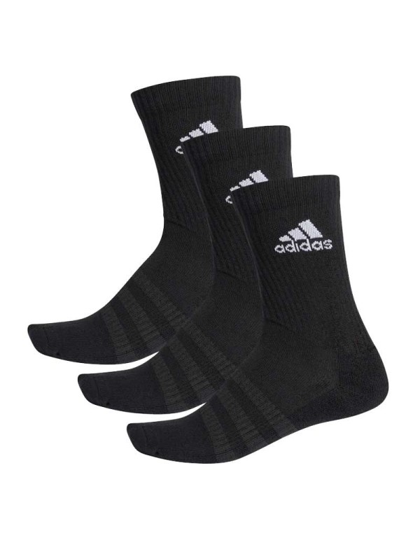 Pack Socke Adidas Cush Crw Schwarz | ADIDAS | Paddelsocken
