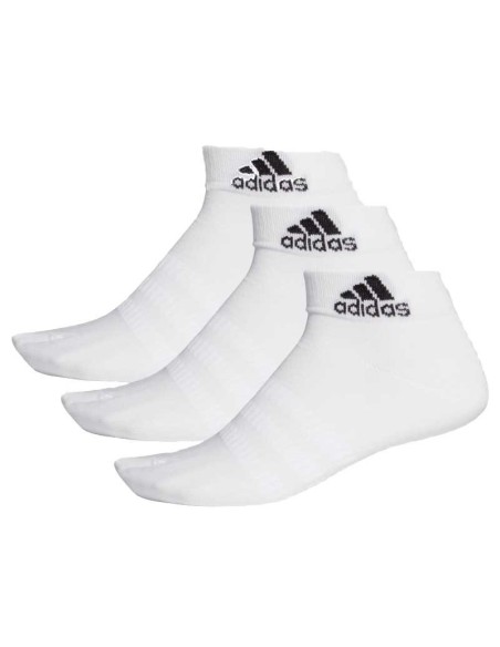 Short Socks Adidas Cushioned 3 Pack White |ADIDAS |Socks