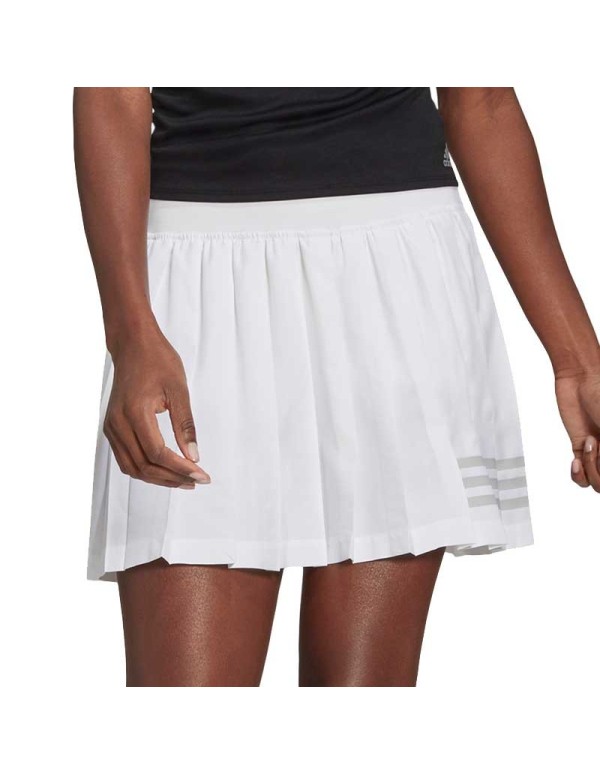 Jupe plissée Adidas Club Blanche Femme GL5469 |ADIDAS |Vêtements de pade ADIDAS
