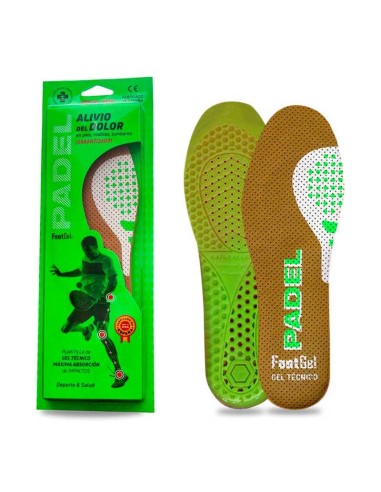 Palmilhas Footgel Padel Eucalipto | |Outros acessórios