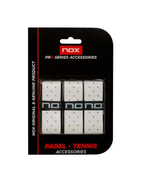 Blister (3 Uds) Overgrip Nox Pro Perforado |NOX |Complementos pádel Blister (3 Uds) Overgrip Nox Pro Perforado |NOX |Complementos pádel