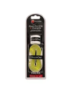 Shockout Dual Pro Grip E Overgrip Bianco Giallo |SHOCKOUT |Altri accessori