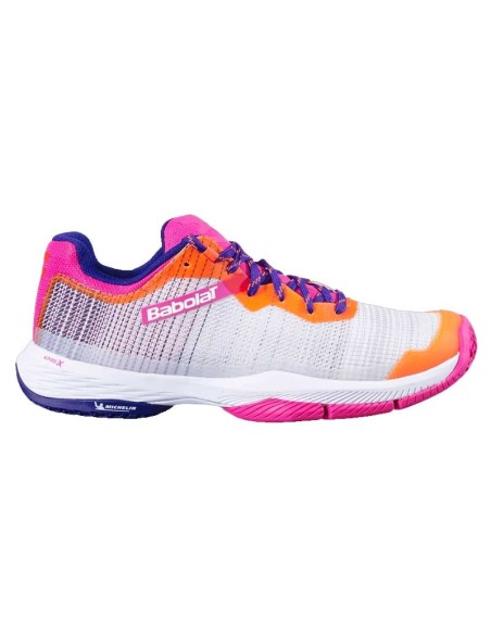 Babolat Jet Ritma Grey Pink Women 31F21753 3024 |BABOLAT |BABOLAT padel shoes