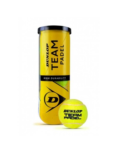 Bateau Dunlop TB TEAM 3pet |DUNLOP |Balles de padel