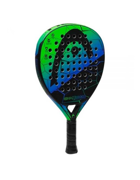 Head Challenge Blu Verde |HEAD |Racchette da padel Head