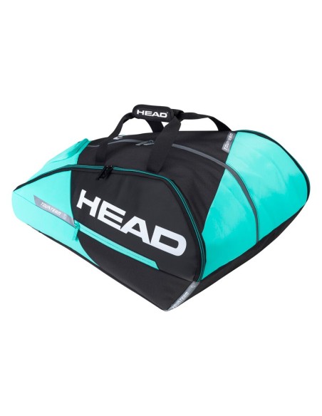 Sac (De) Padel Head Tour Team Monstercombi Noir Turquoise |HEAD |Sacs de padel Head Sac (De) Padel Head Tour Team Monstercombi Noir Turquoise |HEAD |Sacs de padel Head