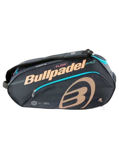 Bolsa Bullpadel Bpp 22006 Flow Negro |BULLPADEL |Paleteros BULLPADEL
