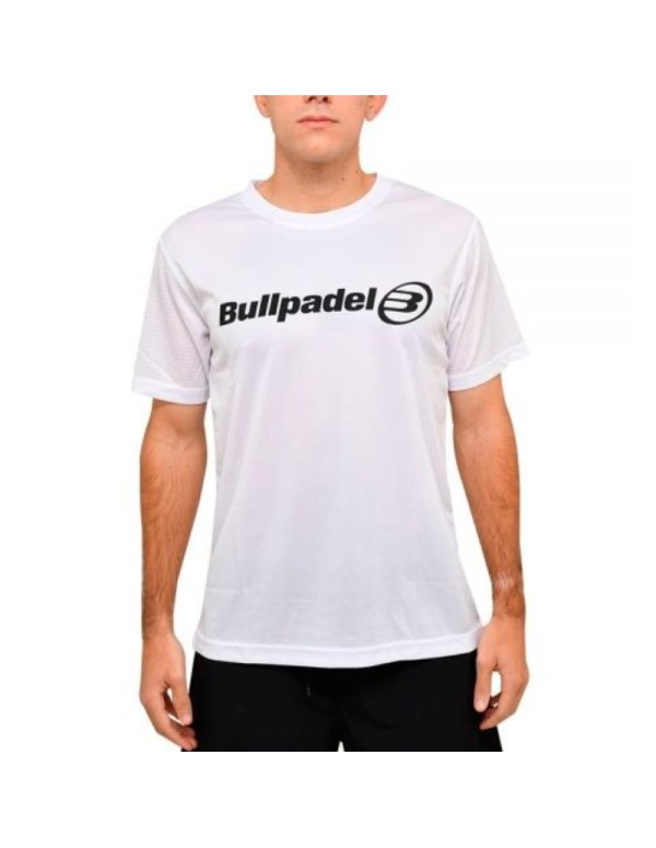 Camiseta Bullpadel Blanco |BULLPADEL |Ropa pádel BULLPADEL