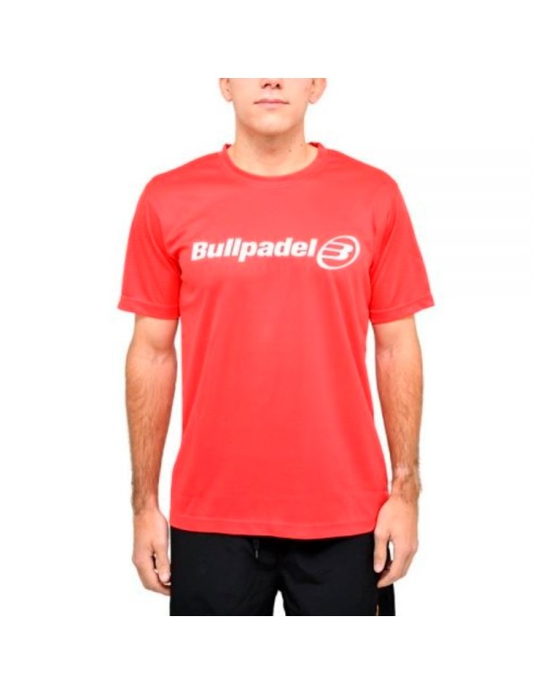 T-shirt Bullpadel Rouge |BULLPADEL |Vêtements de pade BULLPADEL