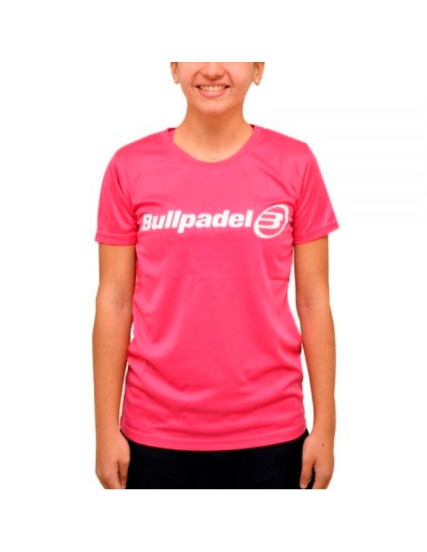 T-shirt Bullpadel fucsia |BULLPADEL |Abbigliamento da padel BULLPADEL