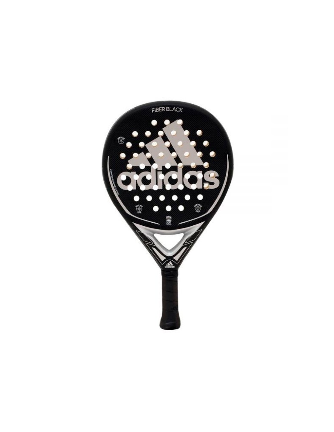 Elasticidad Interesar Entrada Adidas Fiber Glass Black | Palas ADIDAS | Time2Padel ✓