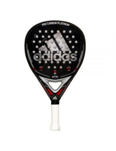 Adidas Pro Carbon Attack Platinum |ADIDAS |Raquete Padel Adidas