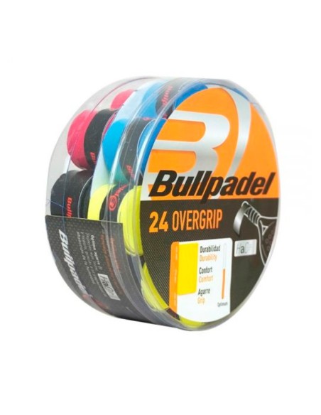 Cubo 24 Overgrips Bullpadel Gb-1605 |BULLPADEL |Surgrips Cubo 24 Overgrips Bullpadel Gb-1605 |BULLPADEL |Surgrips