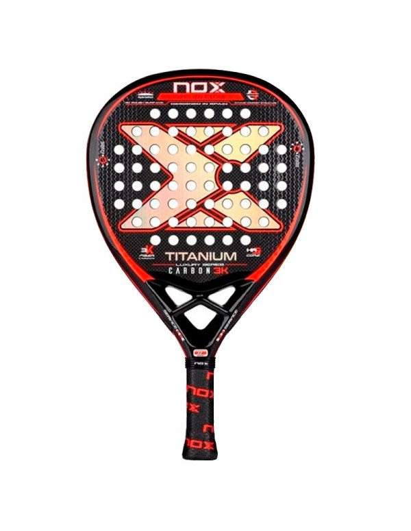 Nox Luxury Titanium Carbon 3k 2021 |NOX |NOX padel tennis