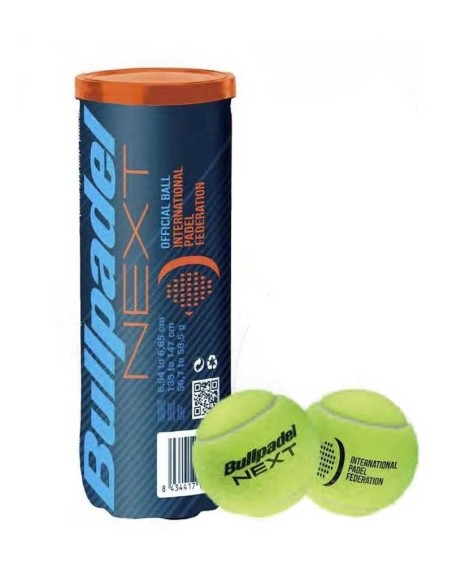 Lata De 3 Bolas Bullpadel Fip Next Af42000000 |BULLPADEL |Bolas de padel