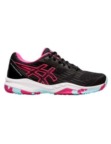 Asics Gel Padel Exclusive 6 Black Pink Woman 1042A143003 |ASICS |ASICS padelskor