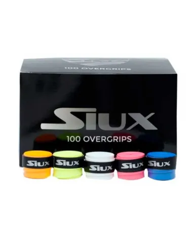 Box 100 Overgrip Siux Smooth Multicolor |SIUX |Övergrepp