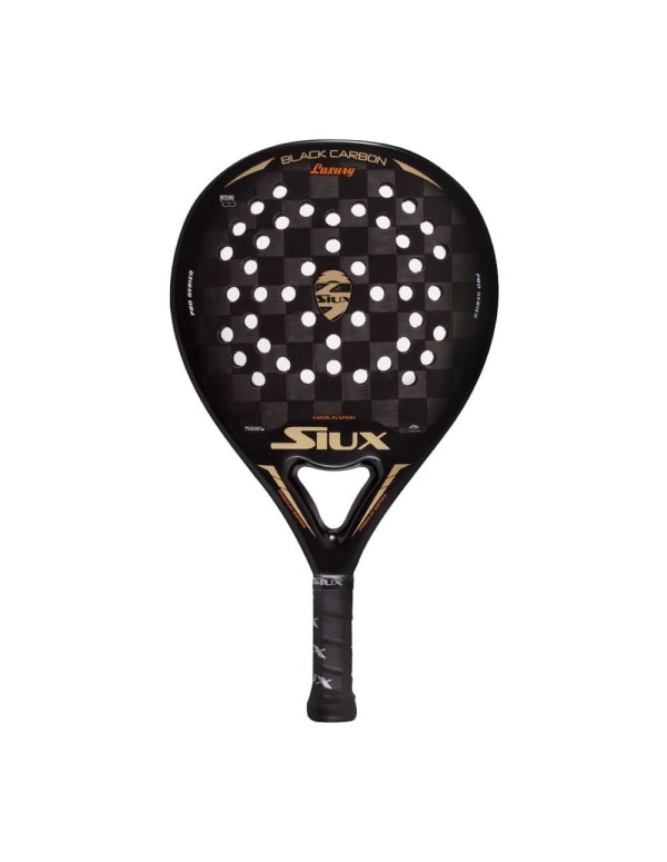 Siux Black Carbon Luxury |SIUX |SIUX padel tennis