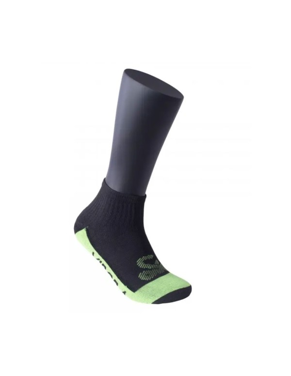 Vibor-A Low Cane Socks Black Yellow |VIBOR-A |VIBOR-A padel clothing