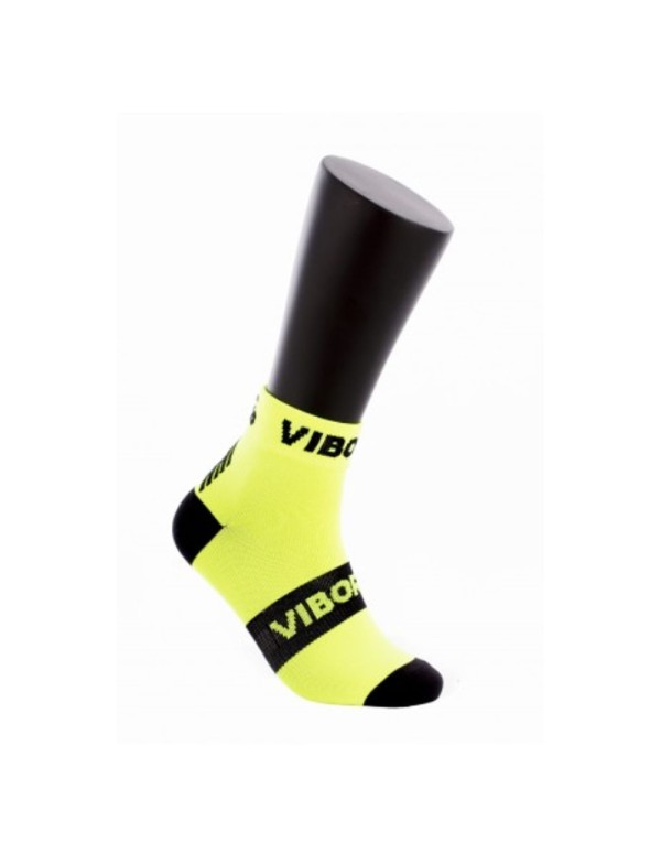 Vibor-A Kait Low Cane Socks Yellow |VIBOR-A |VIBOR-A padel clothing