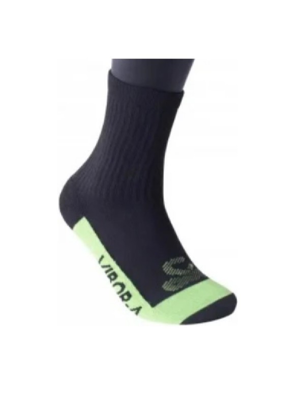 Vibor-A Half Round Socks Black Yellow |VIBOR-A |Paddle socks