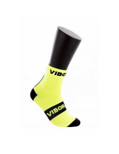 Calcetines Vibor-A Kait Media Caña Amarillo |VIBOR-A |Ropa pádel VIBOR-A