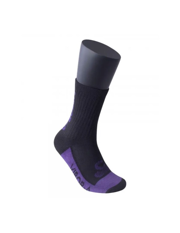 Vibor-A Half Round Violet Socks |VIBOR-A |VIBOR-A padel clothing