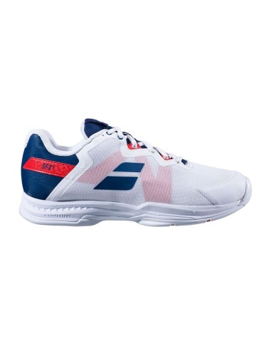 Babolat SFX3 All Court Blanc Bleu 30S20529 1005 |BABOLAT |Chaussures de padel BABOLAT