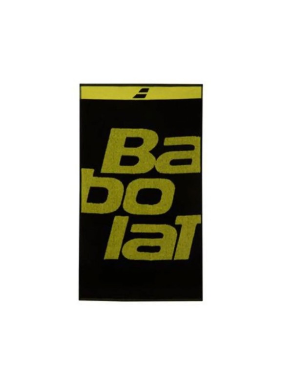 Toalla Babolat Medium Negro Amarillo Flúor |BABOLAT |Accesorios de pádel