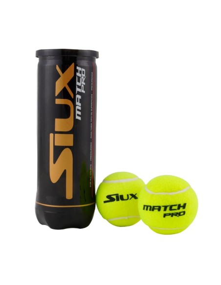 Bottle Balls Siux Match Pro |SIUX |Padel balls