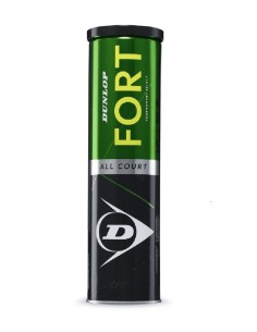 Bote Dunlop Fort All Court 4 Balles De Tennis |DUNLOP |Balles de padel