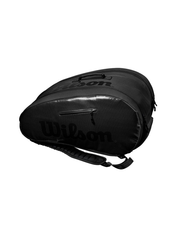 Wilson Padel Super Tour Black Padel Racket Bag |WILSON |WILSON racket bags