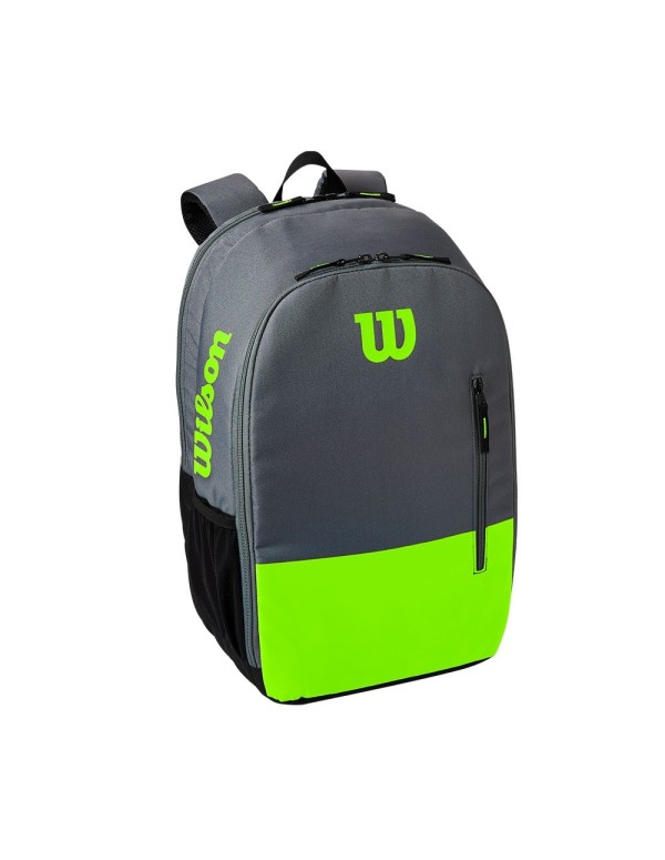 Wilson Team Backpack Gray Green |WILSON |WILSON racket bags
