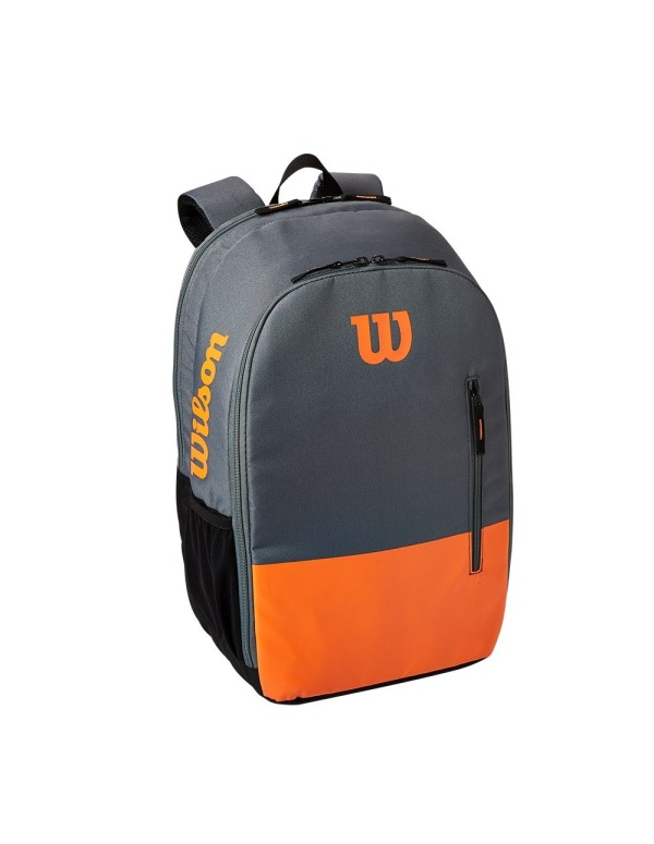 Wilson Team Backpack Gray Orange |WILSON |WILSON racket bags