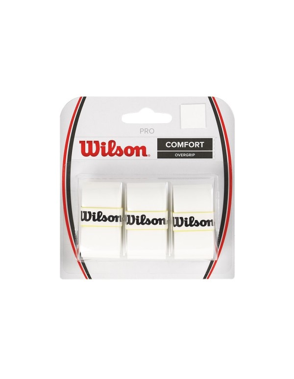 Wilson Pro Overgrip Branco |WILSON |Acessórios de padel