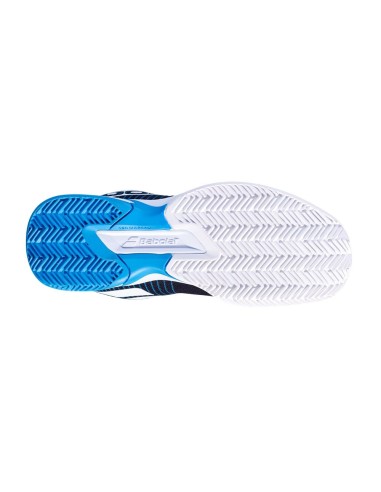 Babolat Jet Premura Clay Preto Azul Junior 33S22756 2033 |BABOLAT |Sapatilhas de padel BABOLAT