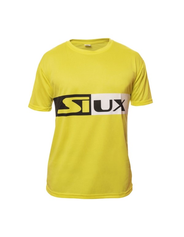 Siux Revolution Fluo Yellow T-Shirt |SIUX |SIUX padel clothing