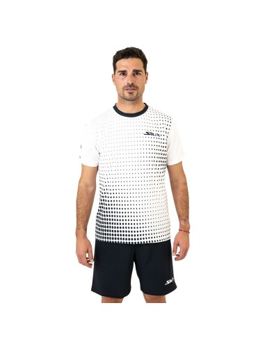 Camiseta Siux Stippled Blanco |SIUX |Ropa pádel SIUX