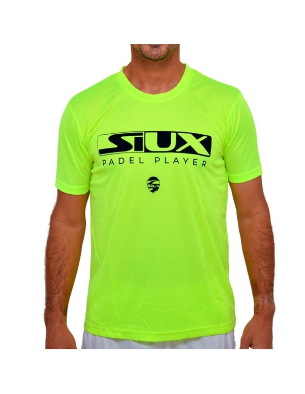 Siux Eclipse Yellow T-Shirt |SIUX |SIUX padelkläder
