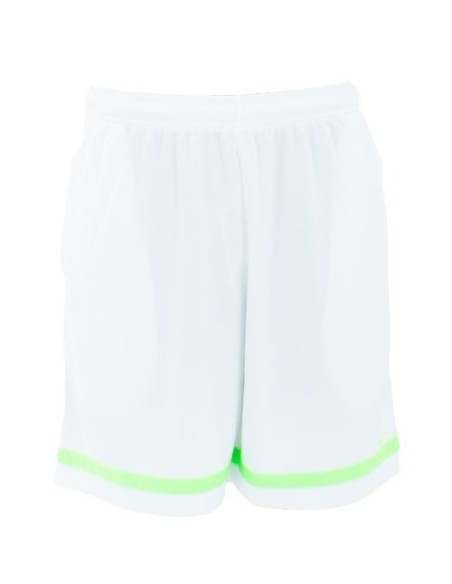 Pantalona Curta Siux Calixto Branco Verde 40058.A93 |SIUX |Roupa padel SIUX