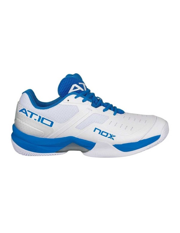 Nox AT10 White Trainers Calat10seanvy |NOX |NOX padel shoes
