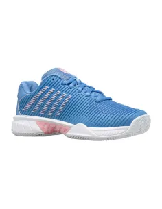 Kswiss Hypercourt Expres 2 Bleu Blanc Femme 96614454 |K SWISS |Chaussures de padel K-Swiss 2