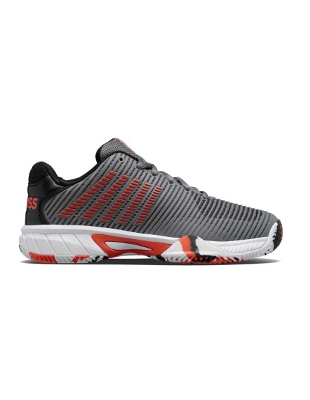 Kswiss Hypercourt Express 2 Hb Grigio Junior 86614052 |K SWISS |Scarpe da padel K-Swiss