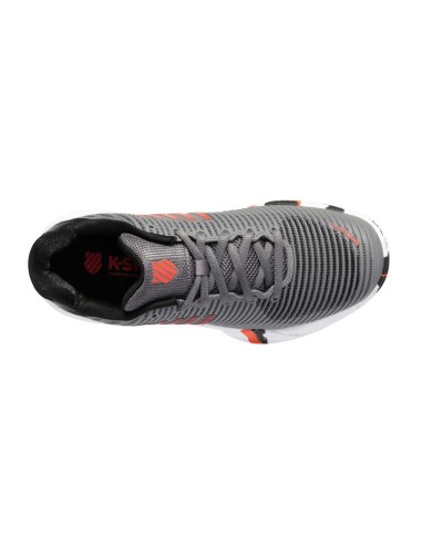Kswiss Hypercourt Express 2 Hb Gris Junior 86614052 |K SWISS |Chaussures de padel K-Swiss