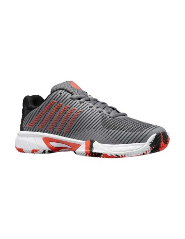 Kswiss Hypercourt Express 2 Hb Gris Junior 86614052 |K SWISS |Chaussures de padel K-Swiss