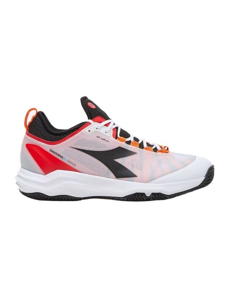 Diadora Speed Blushield Fly 3 Clay Branco Preto 176953 |DIADORA |Sapatilhas de padel DIADORA