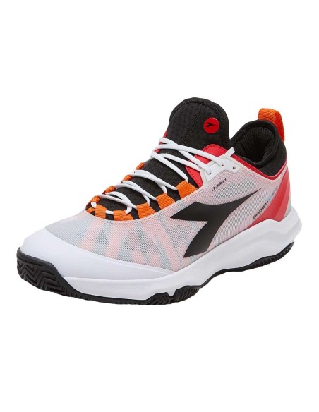Diadora Speed Blushield Fly 3 Clay Bianco Nero 176953 |DIADORA |Scarpe da padel DIADORA