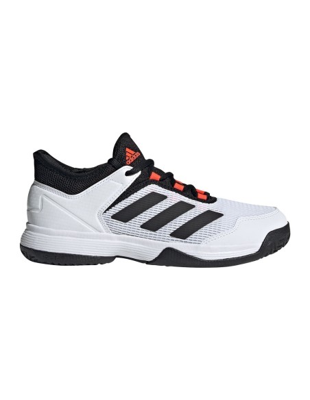 Adidas Ubersonic 4 Bianco Nero Junior Gw2997 |ADIDAS |Scarpe da padel ADIDAS